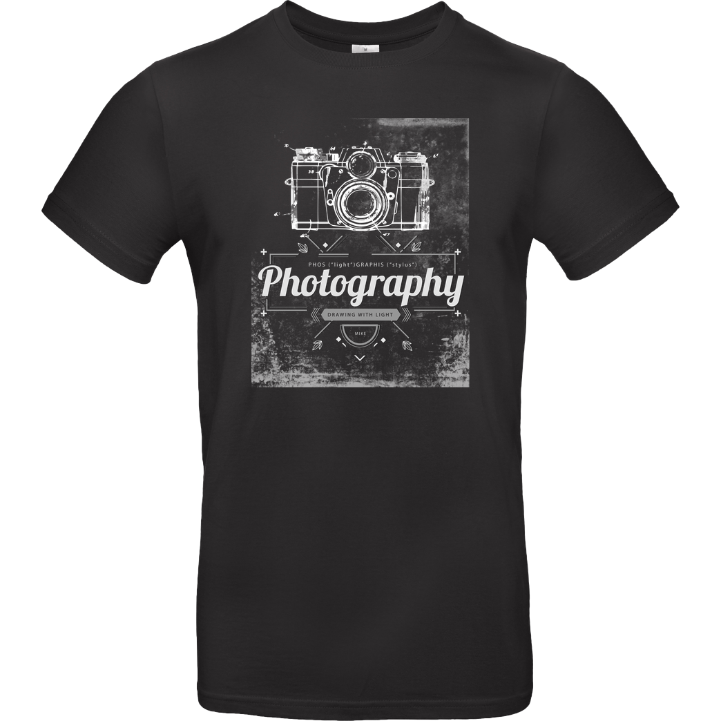 FilmenLernen.de What is photography T-Shirt B&C EXACT 190 - Negro