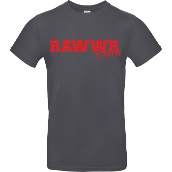 Yxnca Yxnca - RAWWR T-Shirt B&C EXACT 190 - Gris oscuro