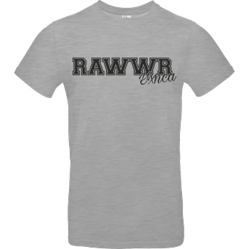Yxnca Yxnca - RAWWR T-Shirt B&C EXACT 190 - heather grey