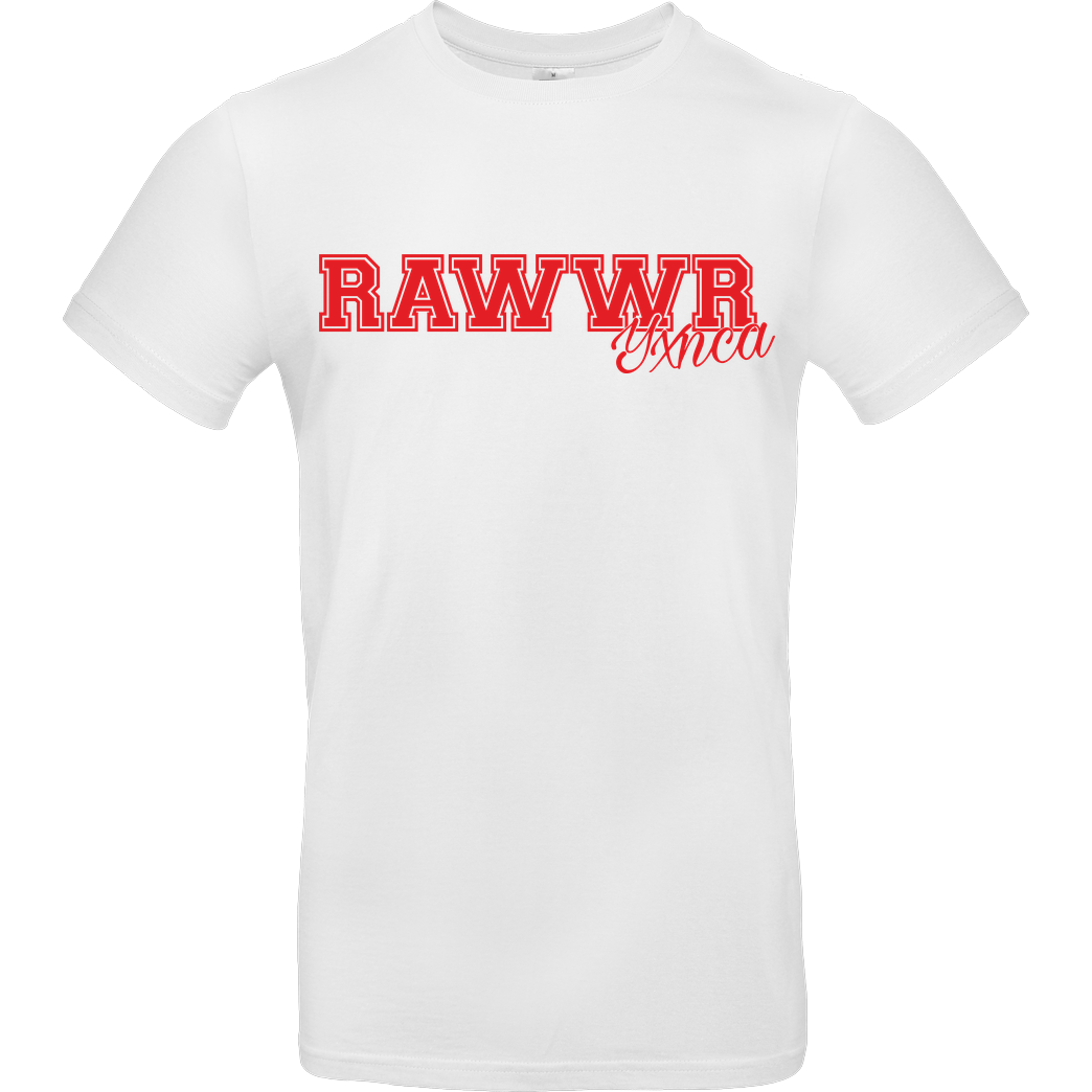 Yxnca Yxnca - RAWWR T-Shirt T-Shirt Blanco