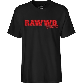 Yxnca Yxnca - RAWWR T-Shirt Fairtrade T-Shirt - black