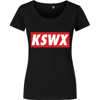 KunaiSweeX KunaiSweeX - KSWX T-Shirt Damenshirt schwarz