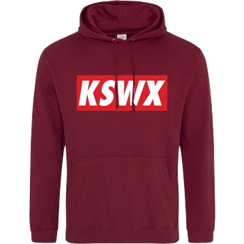 KunaiSweeX KunaiSweeX - KSWX Sweatshirt JH Hoodie - Bordeaux