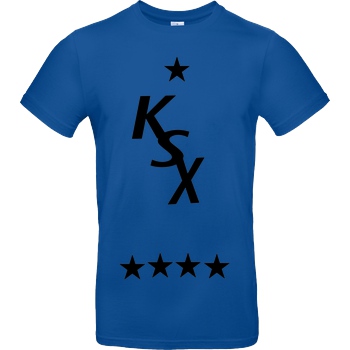 KunaiSweeX KunaiSweeX - KSX T-Shirt B&C EXACT 190 - Bleu Royal