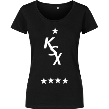 KunaiSweeX - KSX Damenshirt schwarz