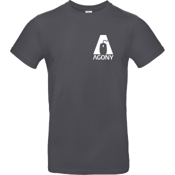 Agony - Logo B&C EXACT 190 - Gris foncé
