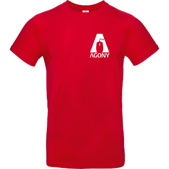 Agony - Logo B&C EXACT 190 - Rouge