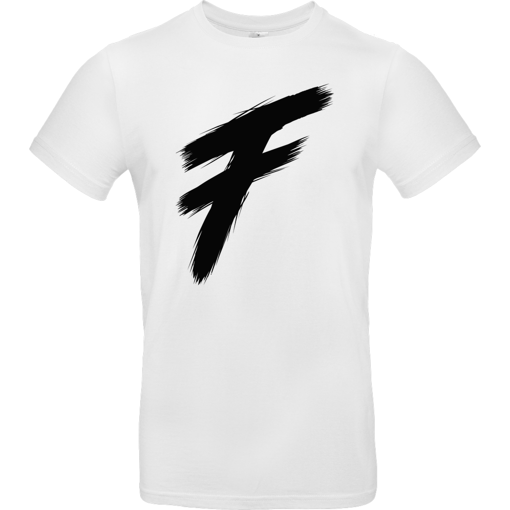 Freasy Freasy - F T-Shirt B&C EXACT 190 -  Blanc