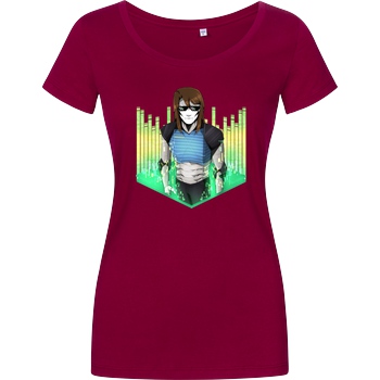 GermanLetsPlay GLP - GLP ist eine Maschine T-Shirt Girlshirt berry