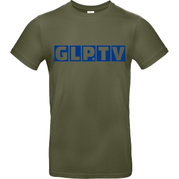 GermanLetsPlay GLP - GLP.TV royal T-Shirt B&C EXACT 190 - Kaki