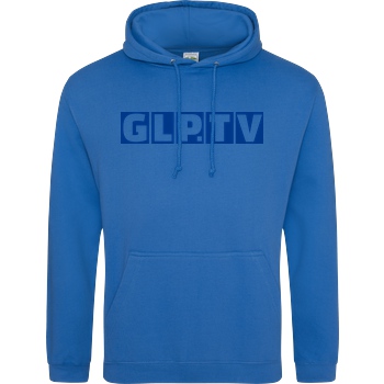GermanLetsPlay GLP - GLP.TV royal Sweatshirt JH Hoodie - Sapphire Blue