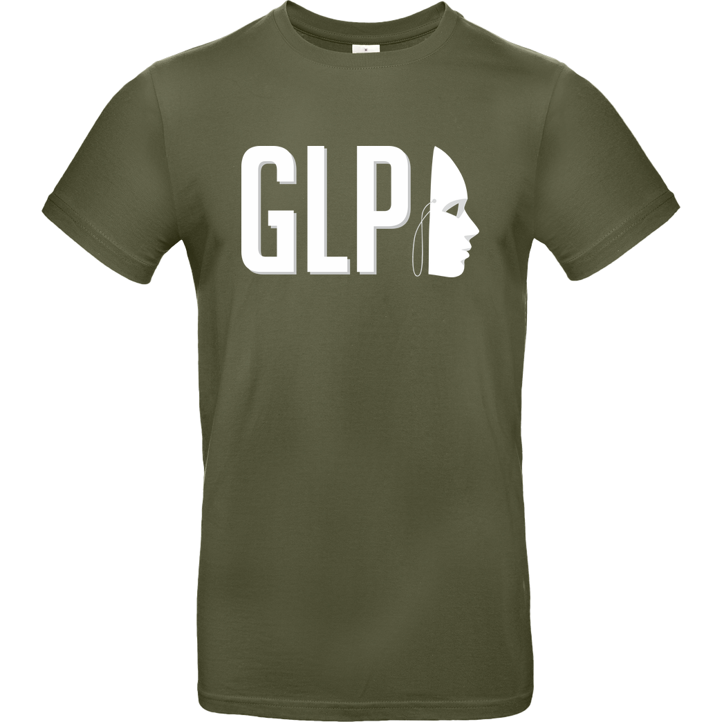 GermanLetsPlay GLP - Maske T-Shirt B&C EXACT 190 - Kaki