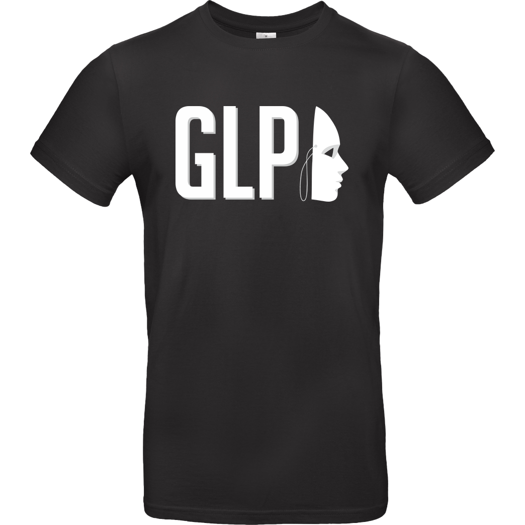 GermanLetsPlay GLP - Maske T-Shirt B&C EXACT 190 - Noir