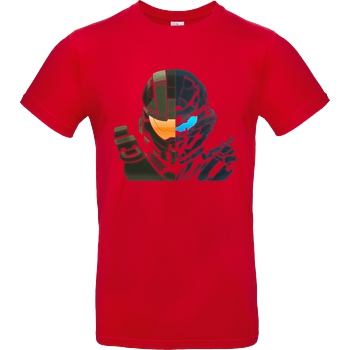 bjin94 H5 - Tribal T-Shirt B&C EXACT 190 - Rouge