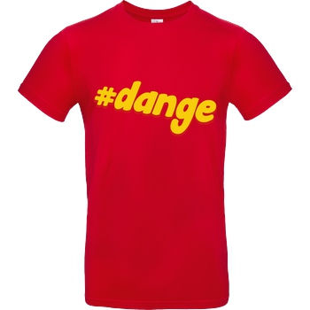 Kunga Kunga - #dange T-Shirt B&C EXACT 190 - Rouge