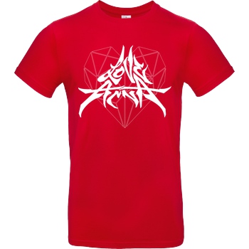 LoveAnna LoveAnna - Logo T-Shirt B&C EXACT 190 - Rouge
