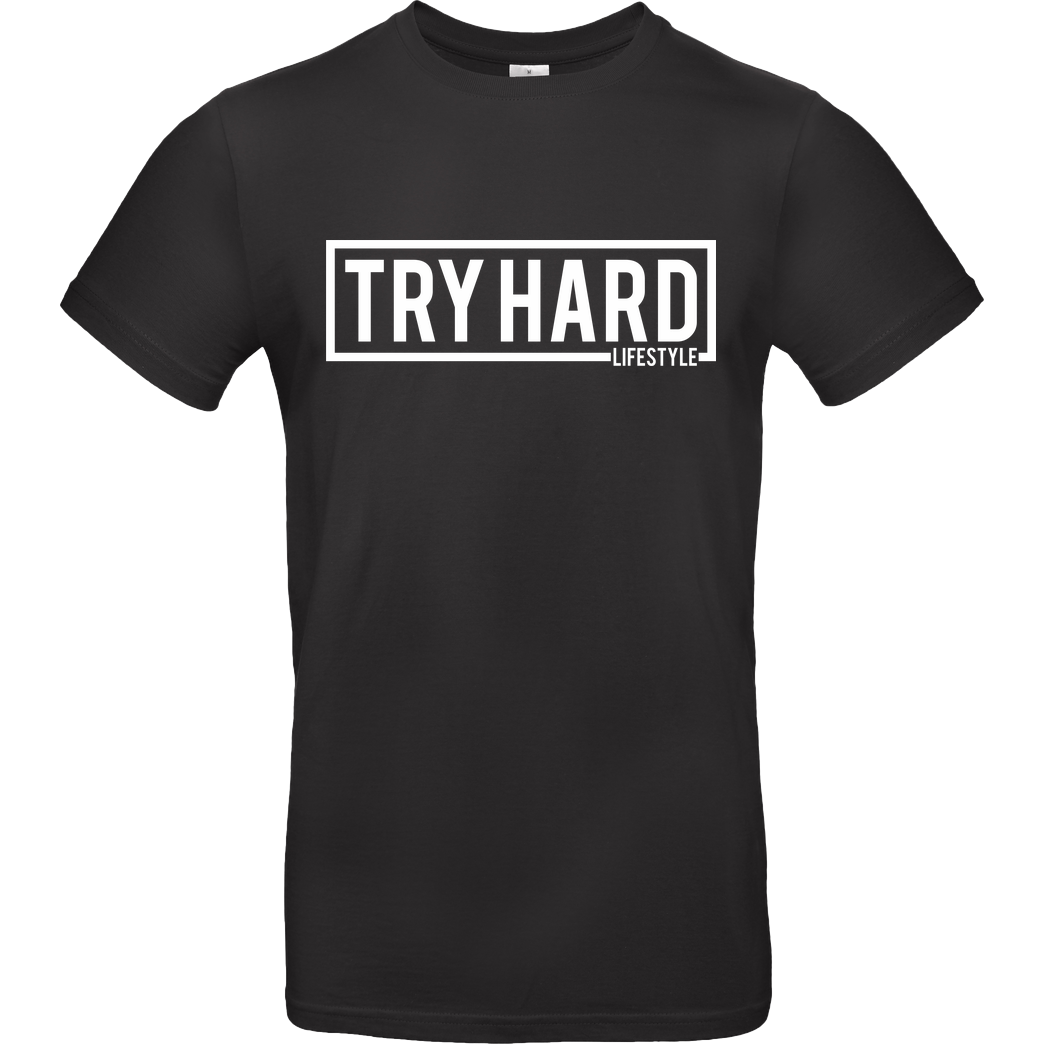 MarcelScorpion Marcel Scorpion - Try Hard Lifestyle T-Shirt B&C EXACT 190 - Noir