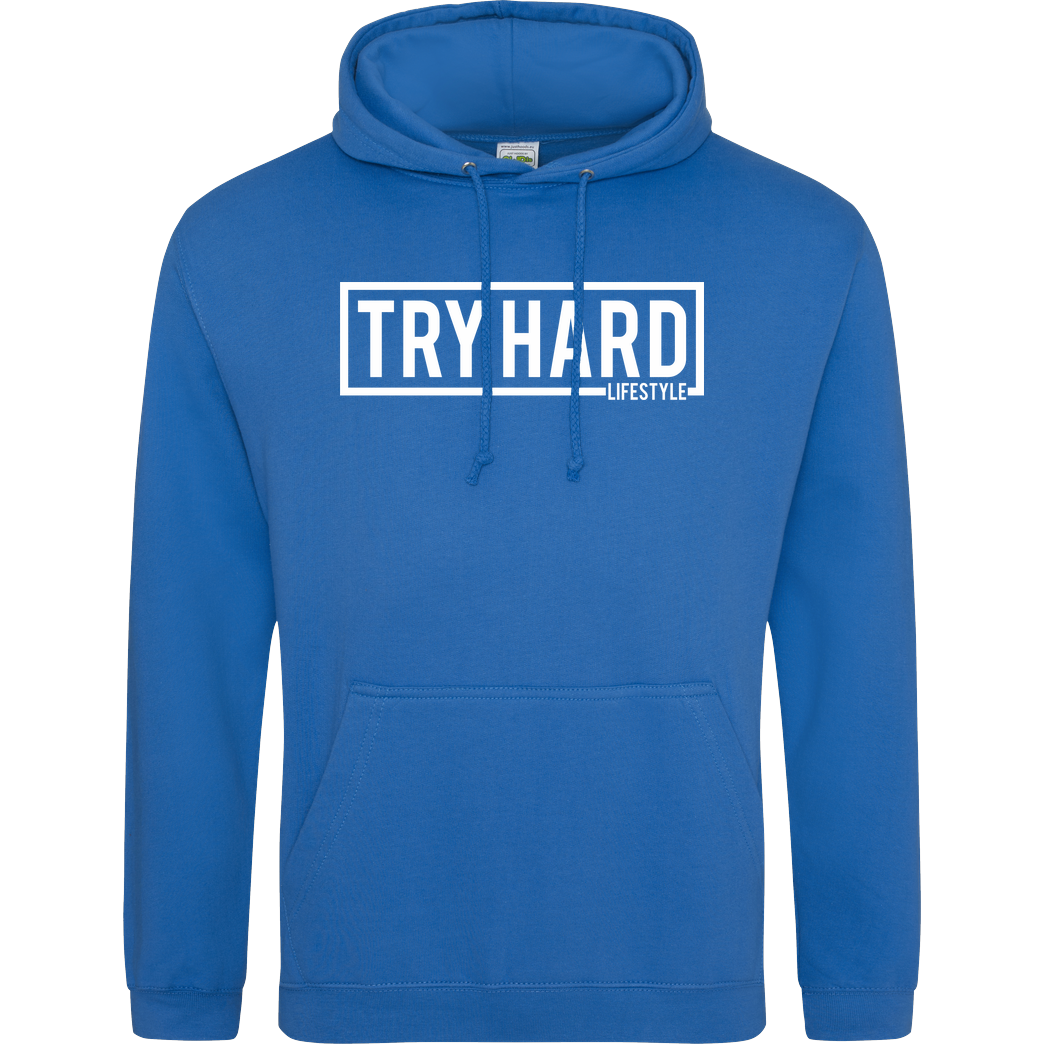 MarcelScorpion Marcel Scorpion - Try Hard Lifestyle Sweatshirt JH Hoodie - Sapphire Blue