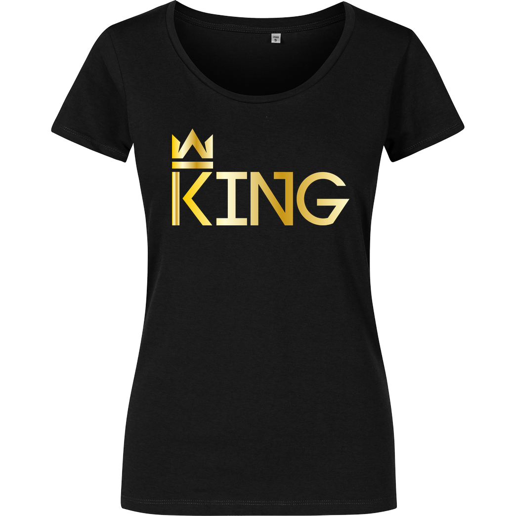 MarcelScorpion MarcelScorpion - King T-Shirt Damenshirt schwarz