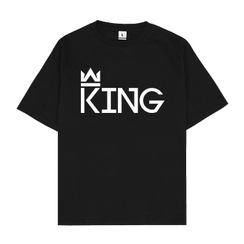 MarcelScorpion MarcelScorpion - King T-Shirt Oversize T-Shirt - Noir