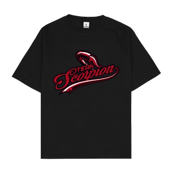 MarcelScorpion MarcelScorpion - Team Scorpion T-Shirt Oversize T-Shirt - Noir