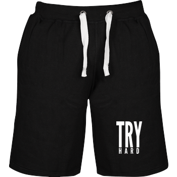 MarcelScorpion - Try Hard weiß Shorts noir