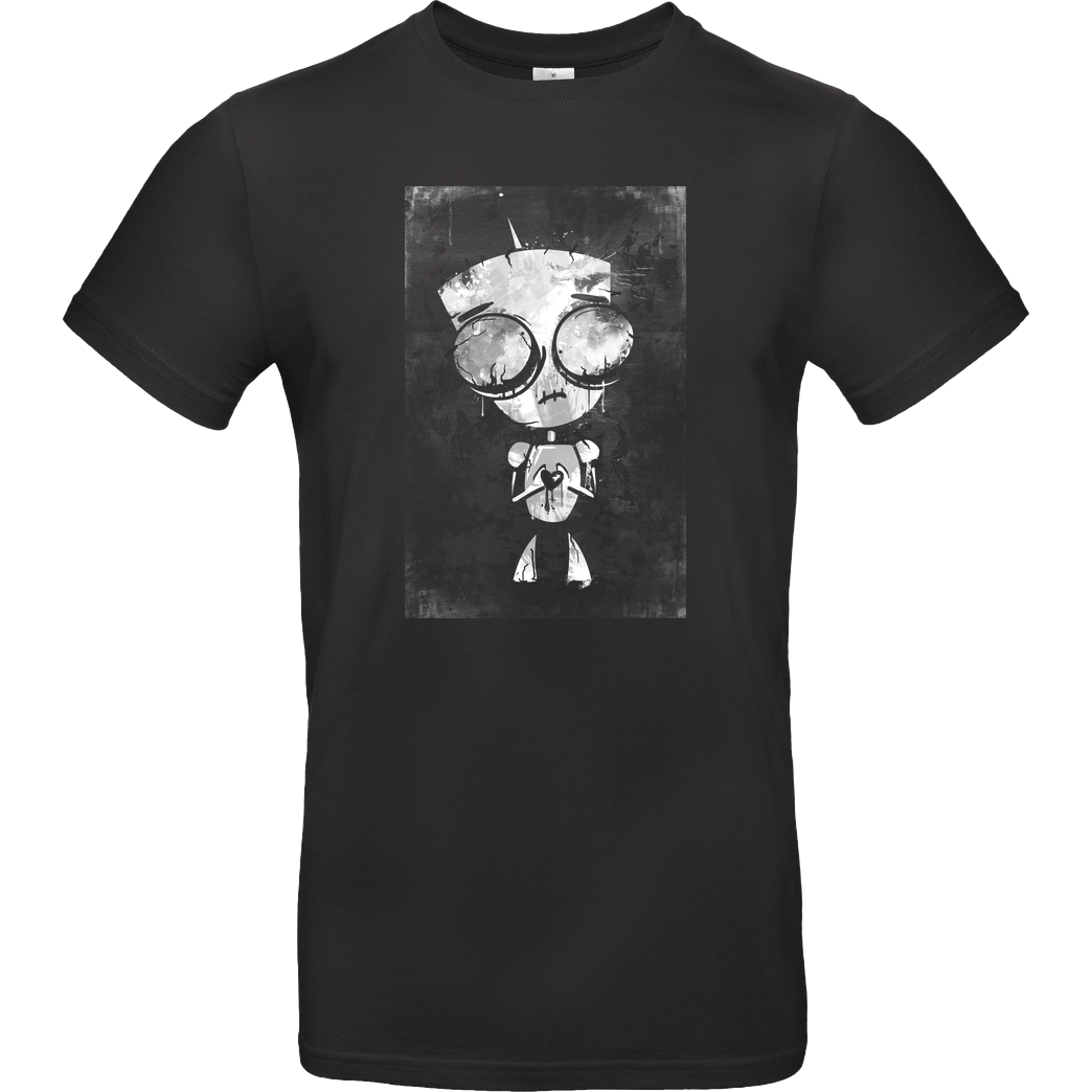 Mien Wayne Mien Wayne - Heartless GIR T-Shirt B&C EXACT 190 - Noir