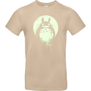 None Mien Wayne - Totoro T-Shirt B&C EXACT 190 - Sand