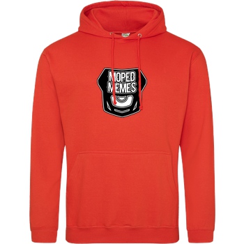 MOPEDMEMMES Mopedmemes - Logo Sweatshirt JH Hoodie - Orange