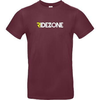 Ridezone Ridezone - Casual T-Shirt B&C EXACT 190 - Bordeaux