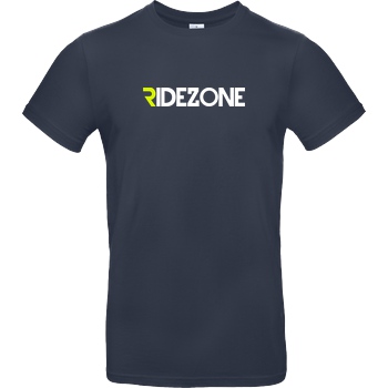 Ridezone Ridezone - Casual T-Shirt B&C EXACT 190 - Bleu Foncé