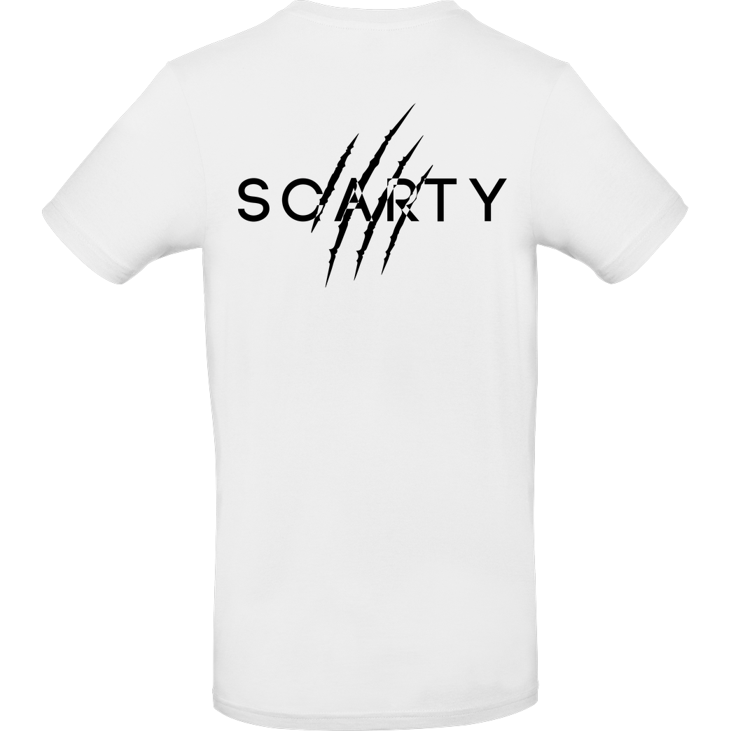 scarty Scarty - Basic T-Shirt B&C EXACT 190 -  Blanc