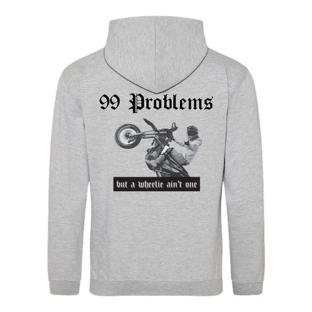 Seaky - Seaky - 99 Problems - dark print - regular - Sweatshirt - JH Hoodie - Heather Grey