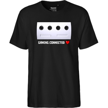 Spielewelten Spielewelten - Gaming Connected T-Shirt Fairtrade T-Shirt - black