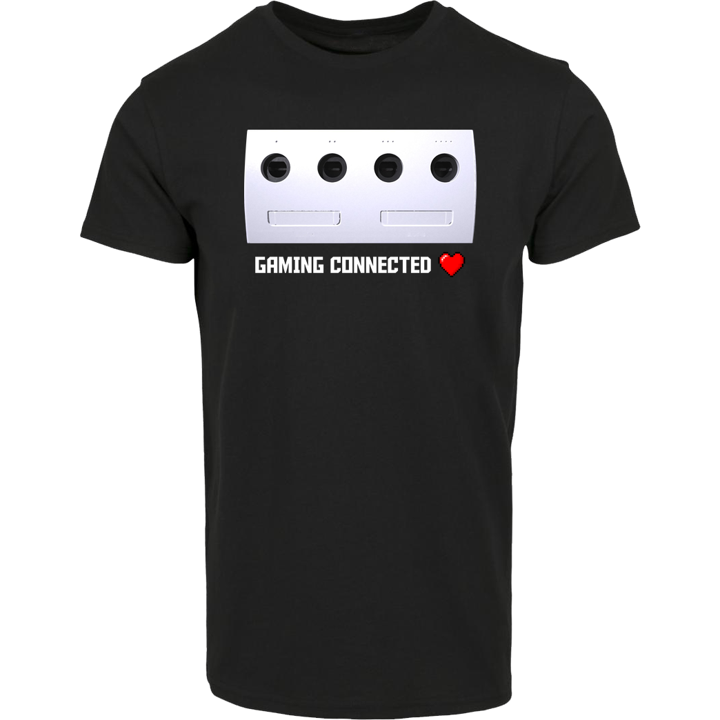 Spielewelten Spielewelten - Gaming Connected T-Shirt House Brand T-Shirt - Black
