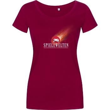 Spielewelten Spielewelten - Spielewelten Fantasy T-Shirt Girlshirt berry