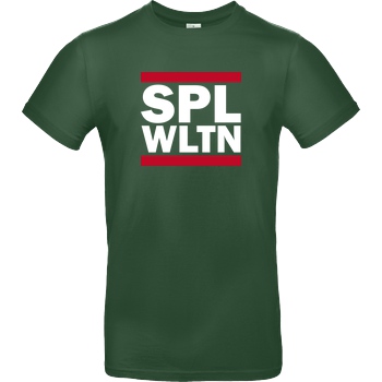 Spielewelten Spielewelten - SPLWLTN T-Shirt B&C EXACT 190 -  Vert Foncé
