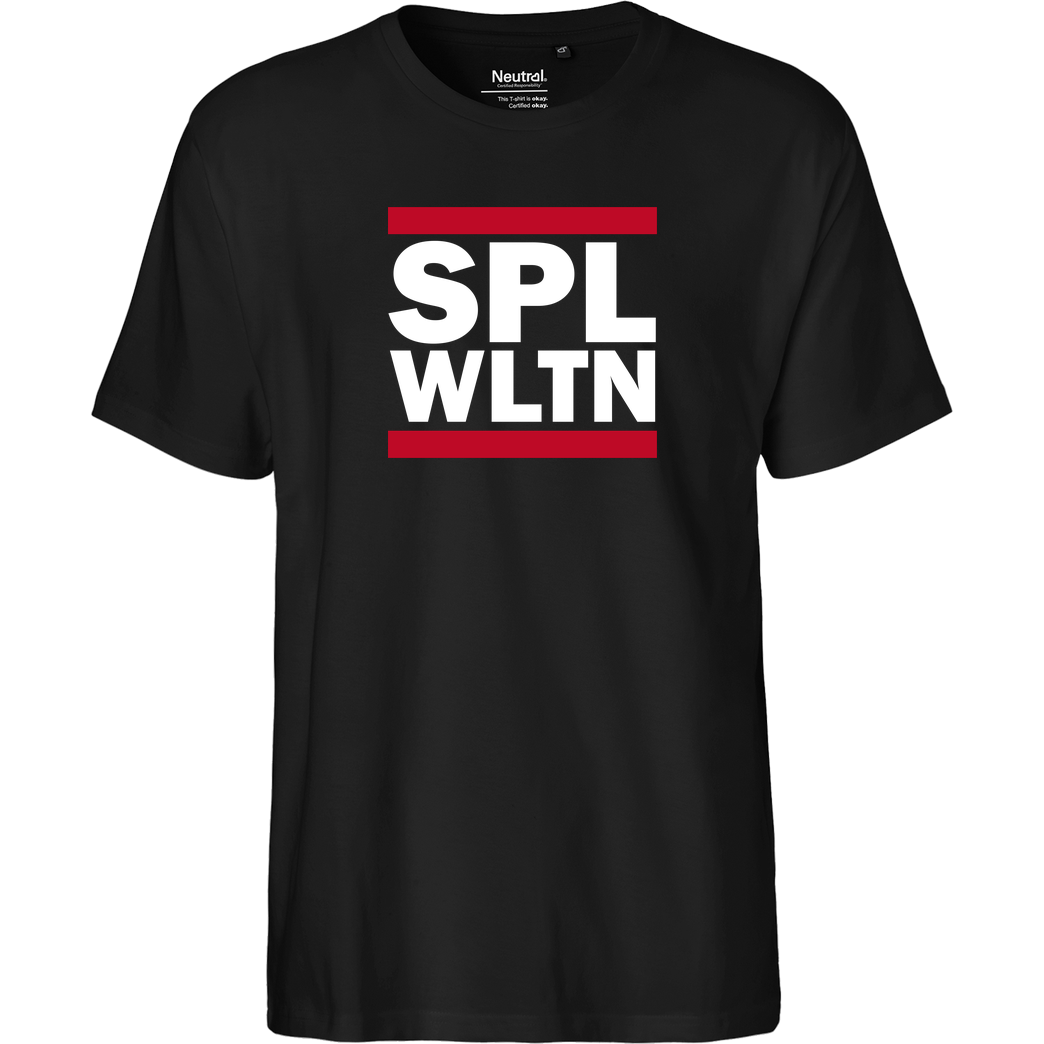 Spielewelten Spielewelten - SPLWLTN T-Shirt Fairtrade T-Shirt - black