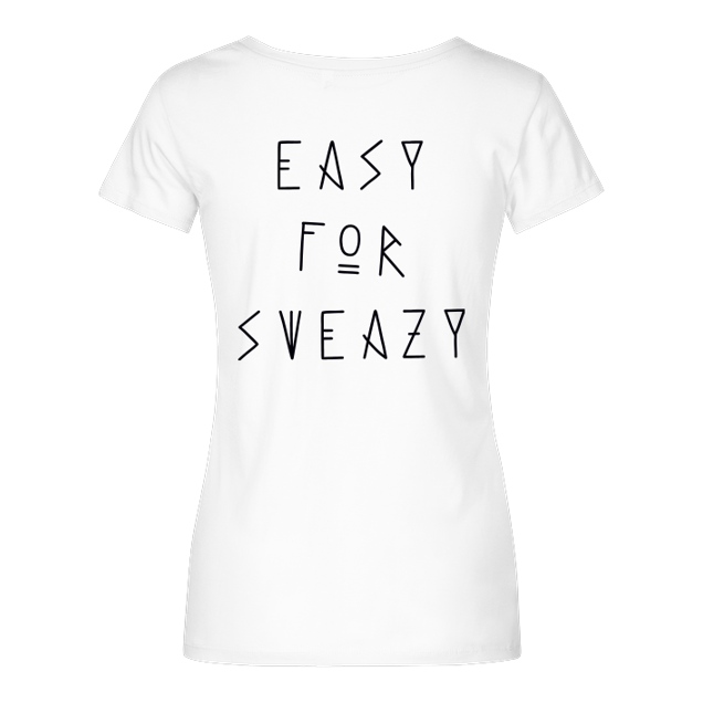 Sweazy - Easy 4 - T-Shirt - Damenshirt weiss