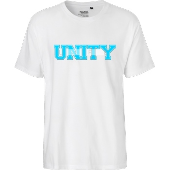 ScriptOase Unity-Life - College Logo T-Shirt Fairtrade T-Shirt - white