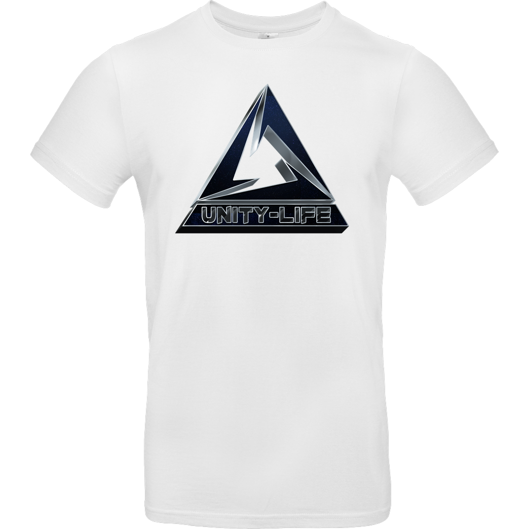 ScriptOase Unity-Life - Logo Black T-Shirt B&C EXACT 190 -  Blanc
