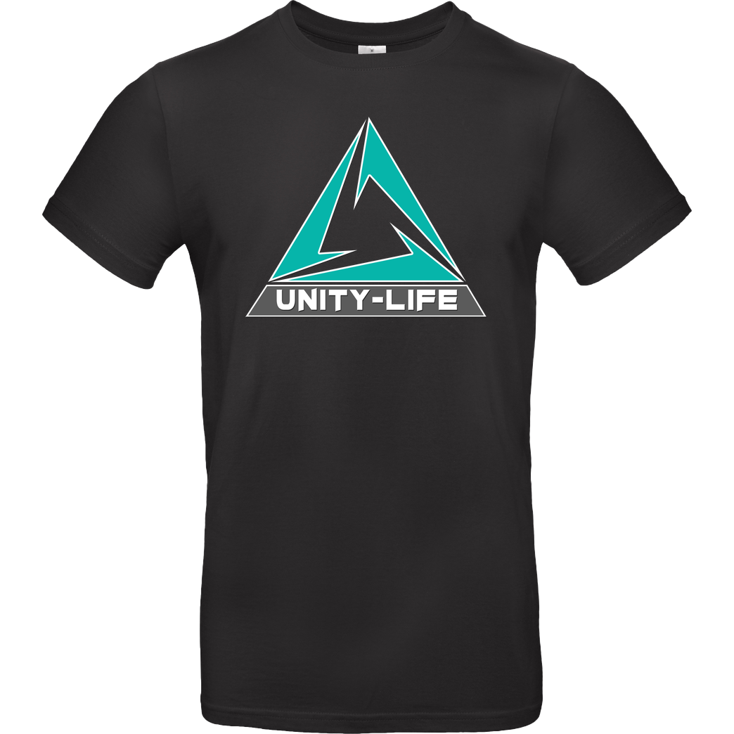 ScriptOase Unity-Life - Logo green T-Shirt B&C EXACT 190 - Noir