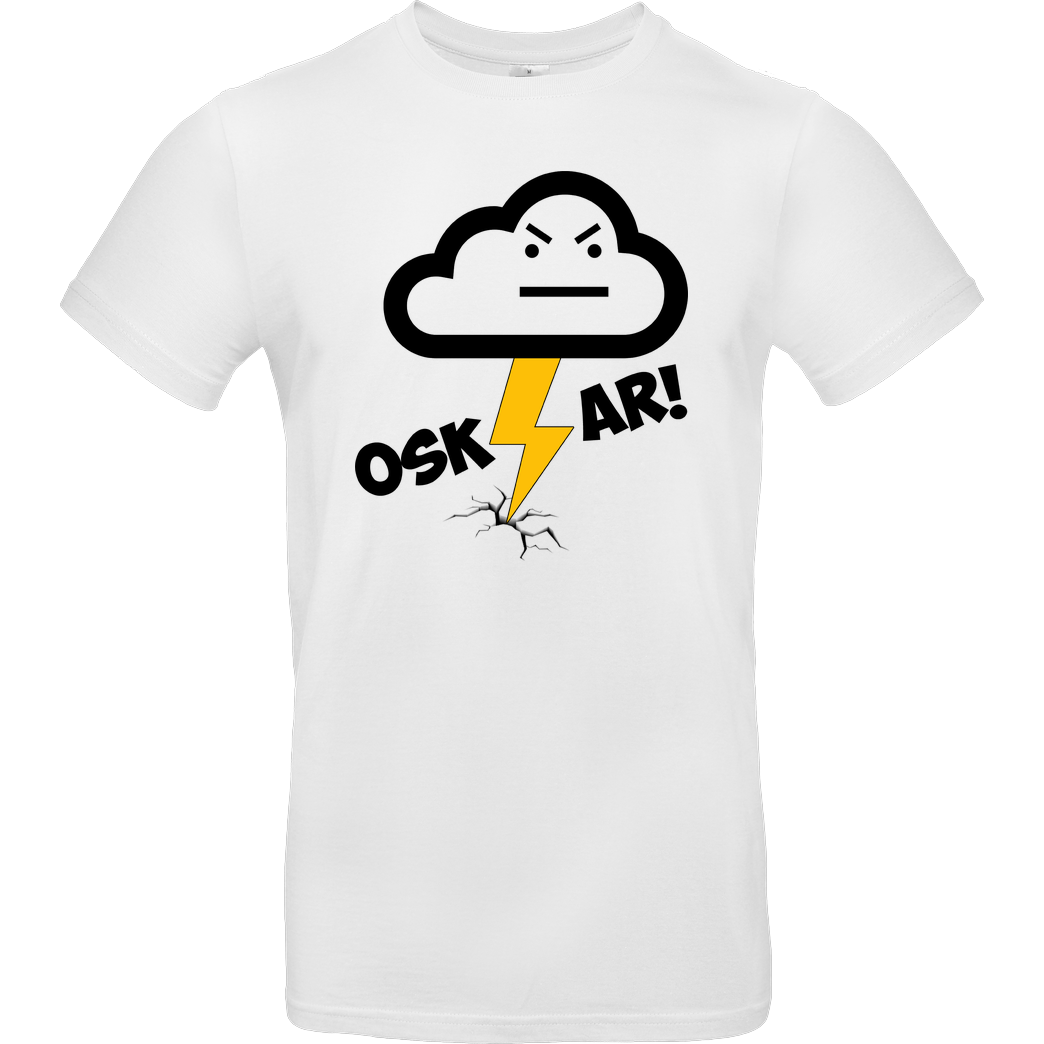 ScriptOase Unity-Life - Oskar T-Shirt B&C EXACT 190 -  Blanc