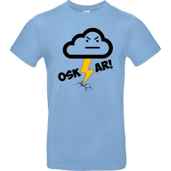 ScriptOase Unity-Life - Oskar T-Shirt B&C EXACT 190 - Sky Blue