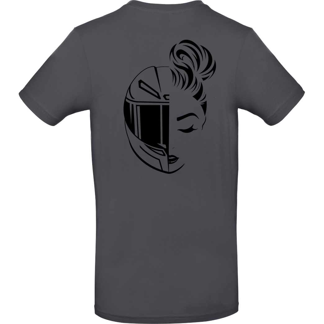 XeniaR6 XeniaR6 - Sportler-Logo T-Shirt B&C EXACT 190 - Gris foncé