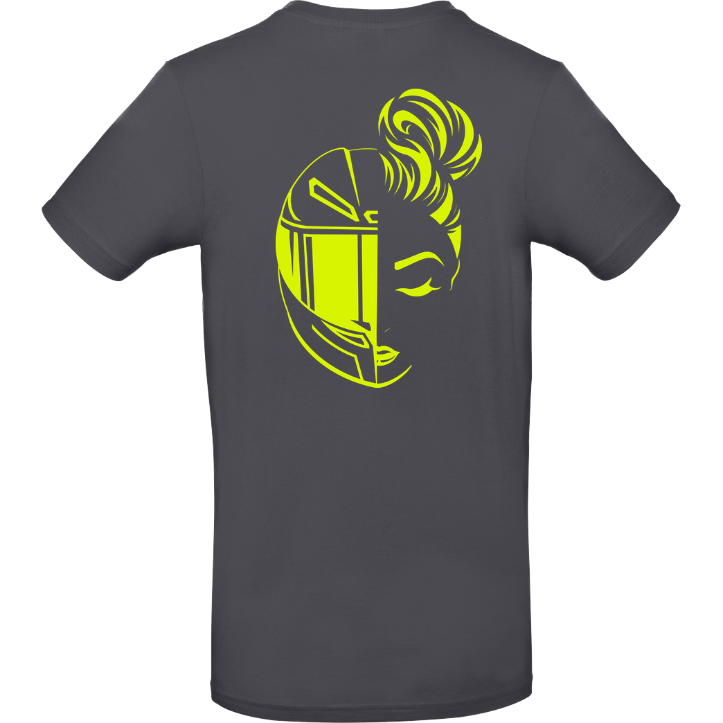 XeniaR6 XeniaR6 - Sportler-Logo T-Shirt B&C EXACT 190 - Gris foncé