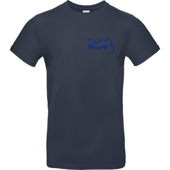 XeniaR6 - Sportler-Logo B&C EXACT 190 - Bleu Foncé
