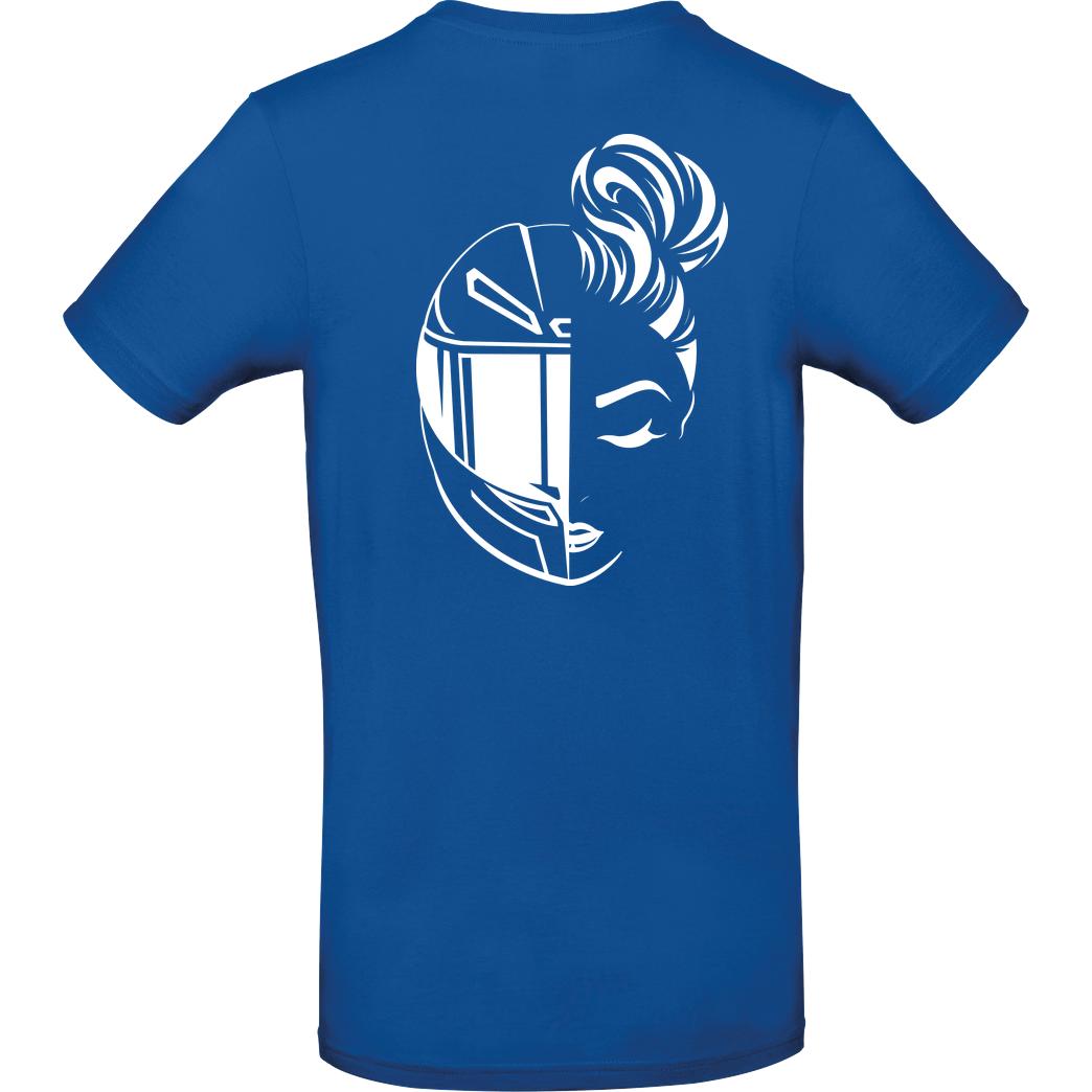 XeniaR6 XeniaR6 - Sportler-Logo T-Shirt B&C EXACT 190 - Bleu Royal
