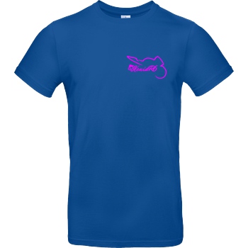 XeniaR6 XeniaR6 - Sportler-Logo T-Shirt B&C EXACT 190 - Bleu Royal