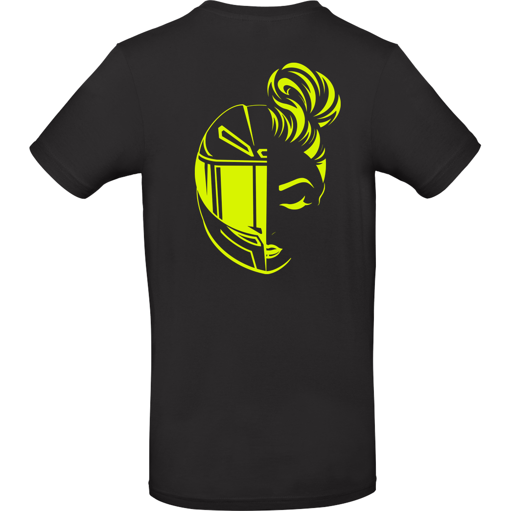 XeniaR6 XeniaR6 - Sportler-Logo T-Shirt B&C EXACT 190 - Noir